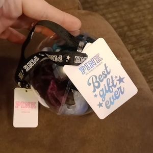 Victoria's secret pink scrunchies